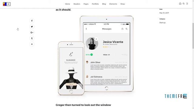 Mondrian - A Serious Grid WordPress Theme Wilson Seward смотреть онлайн