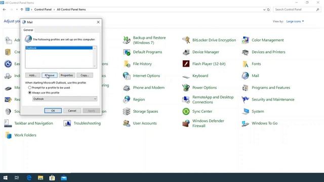 Sign out or remove email accounts from outlook | logout from outlook. смотреть онлайн