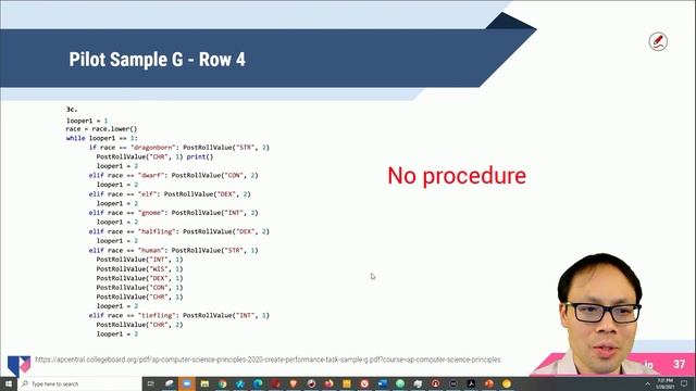 2021 AP CS Principles Create Task Webinar смотреть онлайн