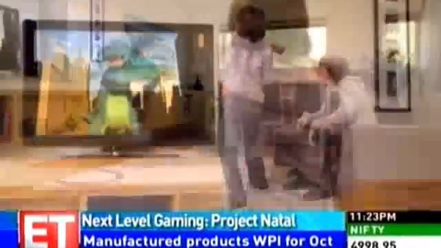 Next level 3D gaming: Project Natal смотреть онлайн