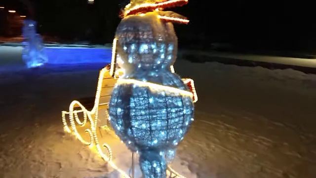 Ирбитская ярмарка! В этом КОВИДНОМ годуЛедовый городок украшен Фантастически! Столица Русской Зимы! смотреть онлайн