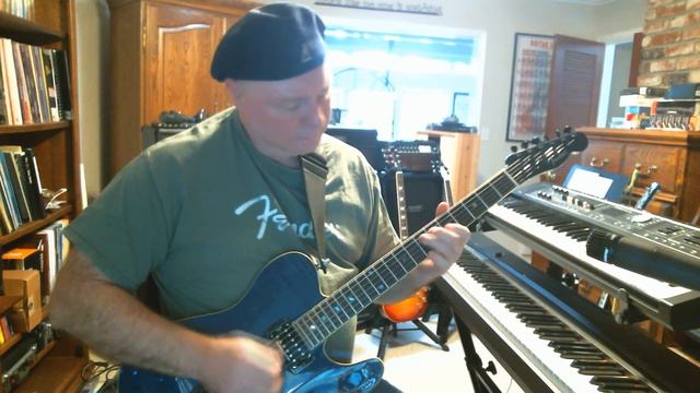 Blue Fender Custom FMT HH Telecaster - Fall of the Peacemakers - 3 Solos смотреть онлайн