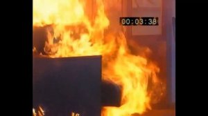 Это должен знать каждый! Комната выгорает за 6 минут!