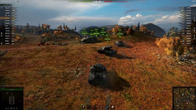 World of Tanks 9.9 тест GPU смотреть онлайн