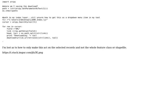 GIS: Setting Up Python Script tool ESRI arcpy to download files from table смотреть онлайн