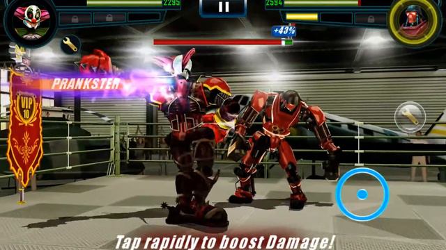 REAL STEEL WRB NO JOKE VS Blacktop New Robots UPDATE (Живая Сталь) смотреть онлайн