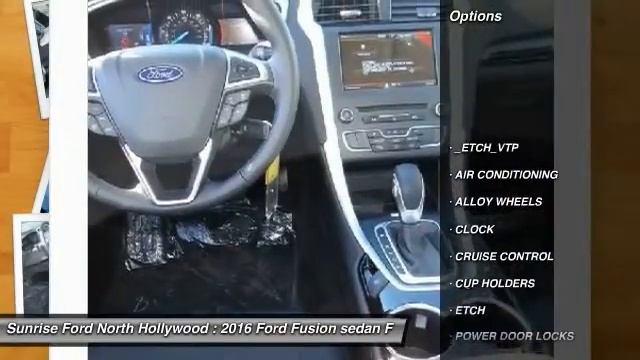 2016 Ford Fusion North Hollywood,Los Angeles,San Fernando Valley,Glendale,Burbank M61536 смотреть онлайн