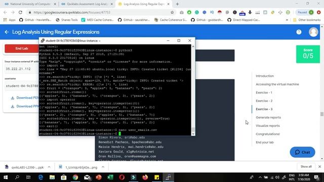 Using Python to Interact with the Operating System Week 7| coursera смотреть онлайн