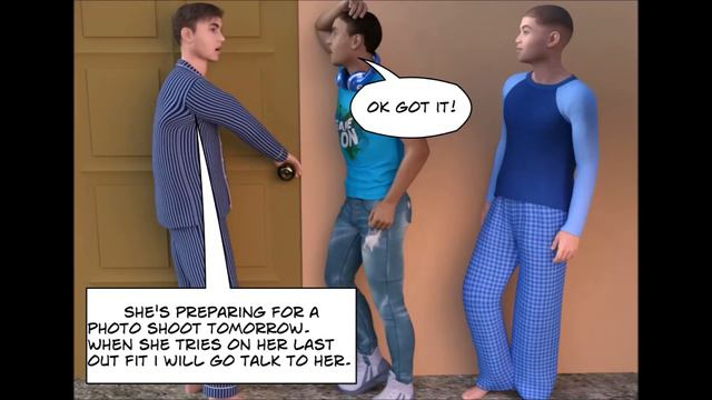 3D Comic Stepmom  Seduces Son Best Friends