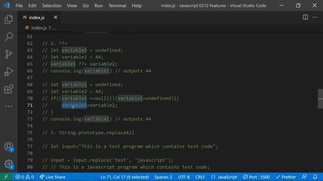 JavaScript ES12 Features смотреть онлайн