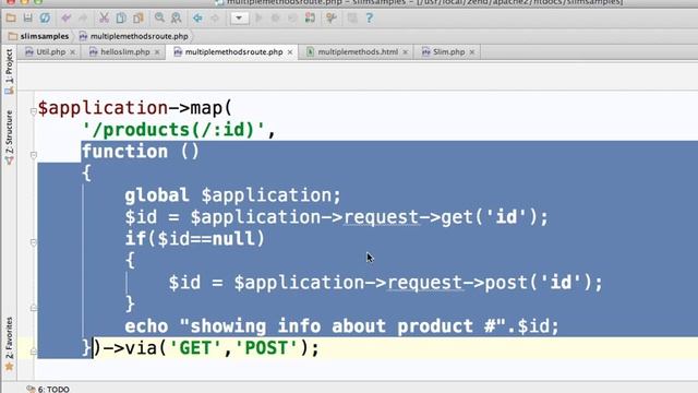 Multiple HTTP Methods using Slim смотреть онлайн