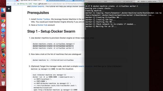 How to set up docker swarm on mac смотреть онлайн