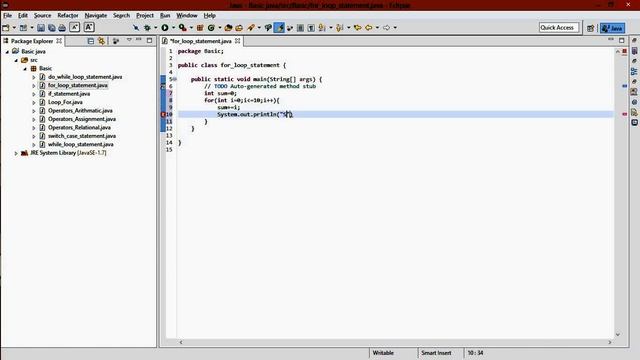 For loop statement in java| if else if switch case while loop do while loop in java смотреть онлайн