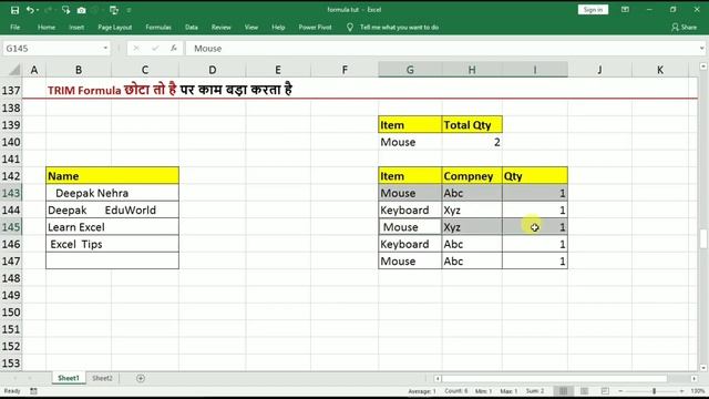40+ most useful excel formula and functions || Excel formulas in Hindi || Formula Tutorial || Excel смотреть онлайн