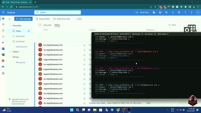 Spam Emails sender Hit Inbox 100% смотреть онлайн