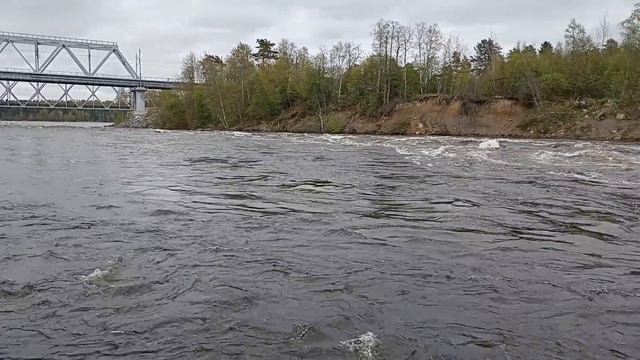 Пороги в Лосево. Храм на Вуоксе. Кирха в Мельниково.