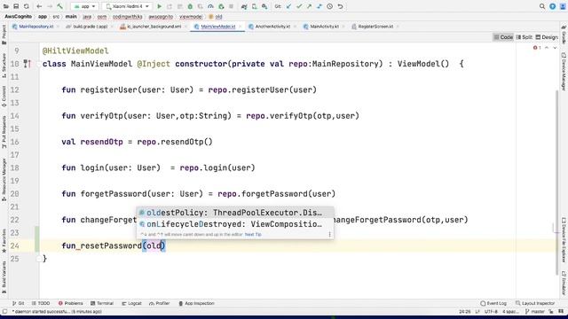 ? #4 Aws Cognito User Pool | Reset Password | Login & forgot password| Dagger hilt | Mvvm | Flow смотреть онлайн