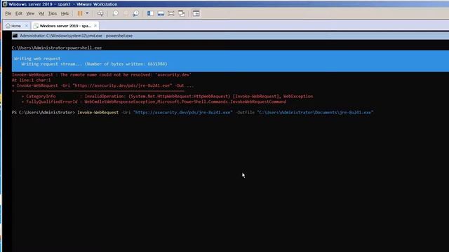 JRE/JDK install on windows 2019 core with powershell смотреть онлайн