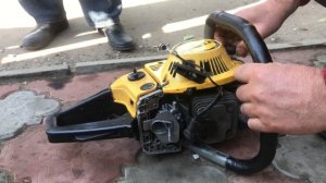 Причина из за которой бензопила заводится и глохнет или идёт в разнос в чём причина