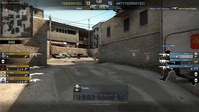 Sardoth/Falcon, dust2 match witch RANDOM (1) 3/3 смотреть онлайн