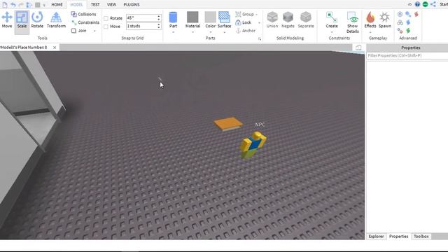 ROBLOX Studio | Making School Class ? смотреть онлайн
