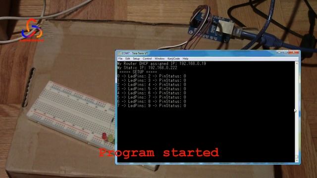 ENC28J60 Step by Step: Part 2 - Remote Control of Arduino Pins Over Network смотреть онлайн