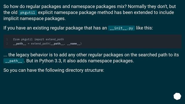 How do I create a namespace package in Python? смотреть онлайн
