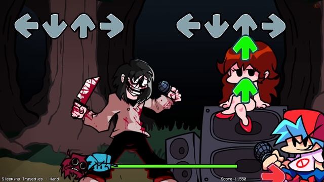 Friday Night Funkin' - VS Jeff The Killer FULL WEEK (FNF Mod/Hard) (Friday Night Slashing) (Scary) смотреть онлайн