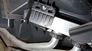 Ремонт тяги заслонки печки Шевроле Круз