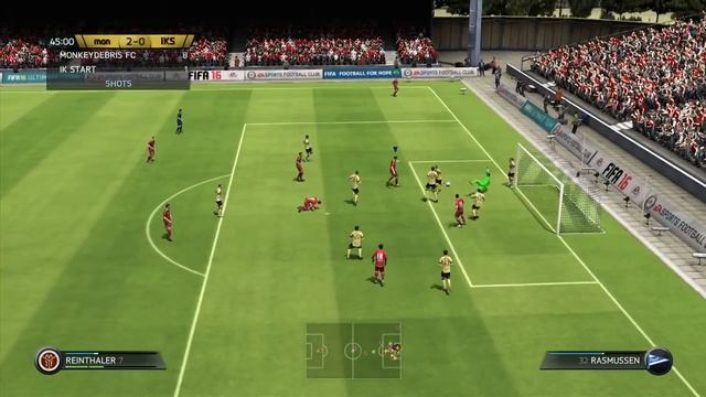 Fifa 16 - Ultimate Team - Starter Cup - Career Game 1 - Xbox 360 смотреть онлайн