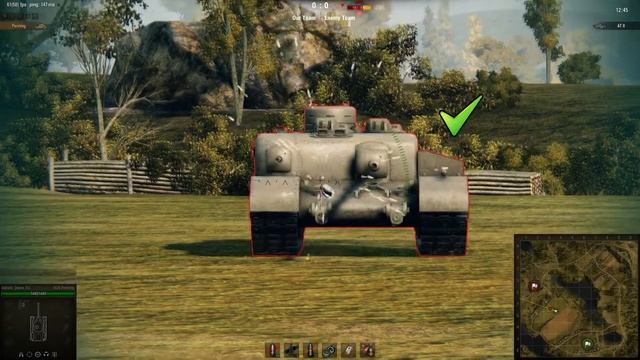 How To Penetrate AT 8 Weak Spots / Куда пробивать АТ 8 зоны пробития - World Of Tanks (Old)