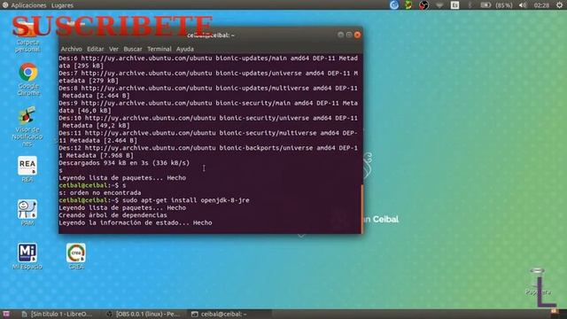 Como instalar java 8 en ubuntu y borrar java 11 смотреть онлайн