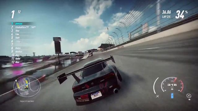 Nfs Heat Mazda RX7 beast can beat Porsche RSR смотреть онлайн