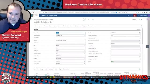 Shawn Dorward - Business Central Life Hacks смотреть онлайн