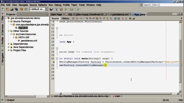 JPA con Stored Procedures смотреть онлайн
