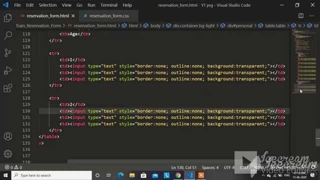 Perfect Railway Reservation Form in | HTML | CSS | BOOTSTRAP | смотреть онлайн
