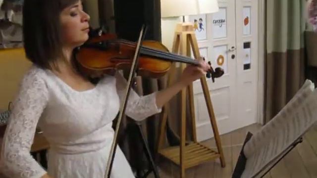 Марина Корсакова — Тихая ночь (violin Version)