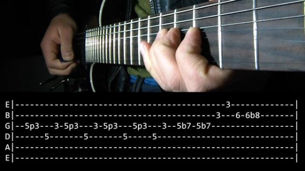 Burn Guitar Solo Lesson - Deep Purple (with tabs)