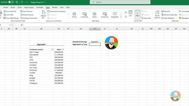 Module 9 : Lesson 7 Intro to AGGREGATE Function | Excel Training for Beginners смотреть онлайн
