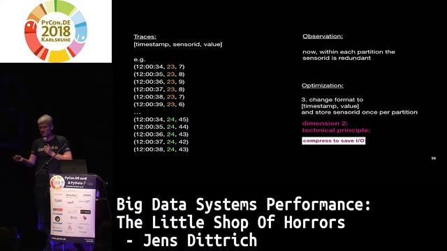 PyCon.DE 2018: Big Data Systems Performance: The Little Shop Of Horrors - Jens Dittrich смотреть онлайн