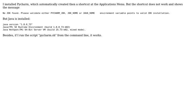 Ubuntu: Pycharm does not start because "No JDK found" (2 Solutions!!) смотреть онлайн