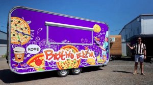 Обзор Фудтрака M5 для приготовления стрит фуда.