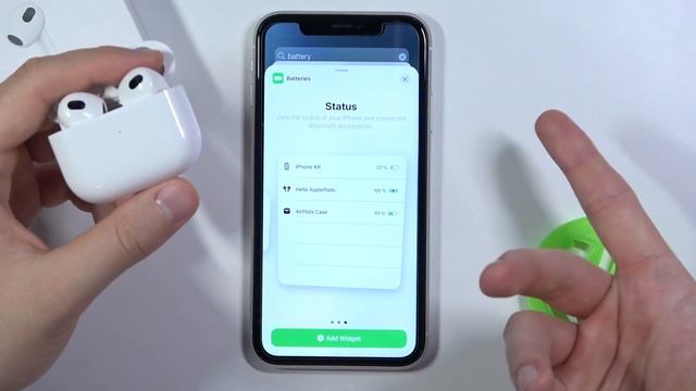 How to Check AirPods 3 Battery Level? iOS Battery Widget on iOS Device | Featuring iPhone смотреть онлайн