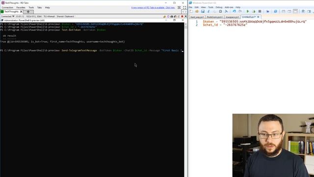 PoshGram - a PowerShell module for sending Telegram messages смотреть онлайн