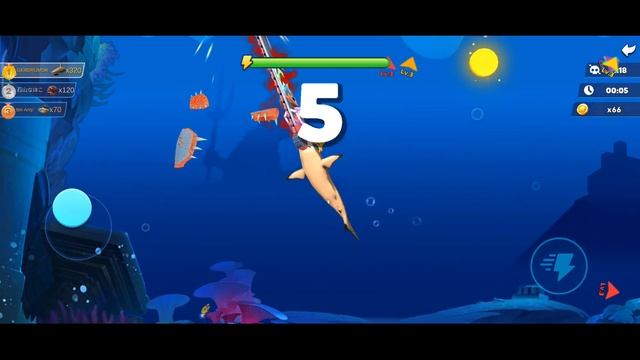 Fish EVO.io - BLACKFIN SHARK & BOSS Demon-squid - Game Fish смотреть онлайн