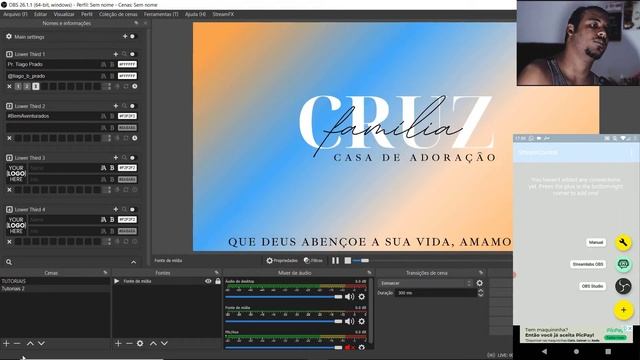 Como controlar o OBS pelo seu celular! смотреть онлайн