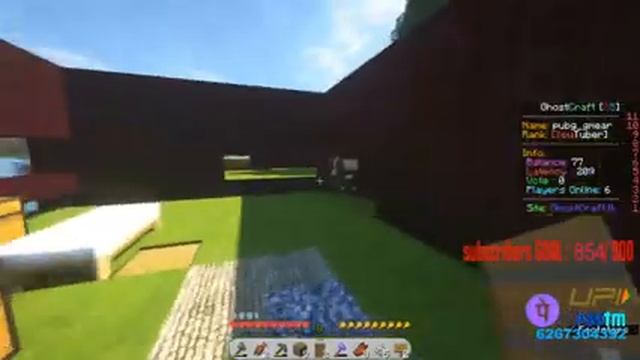 MINECRAFT JAVA LIVE SEVER PUBLIC IP play.ghostcraft.tk join HINDI with ~Chota Lulla.. {in hindi } смотреть онлайн