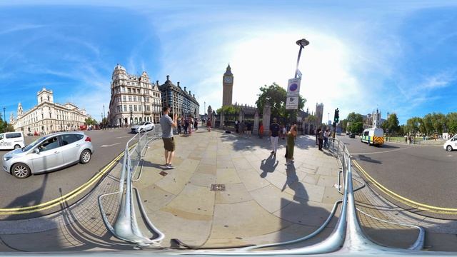 Parliament Square in 360 degree immersive view смотреть онлайн