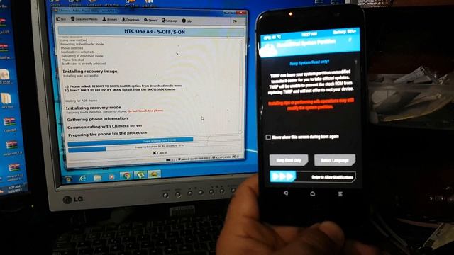 حصري جدا S Off.unlock Bootloader Super Cid Htc A9 AND ARABIC FLASH
