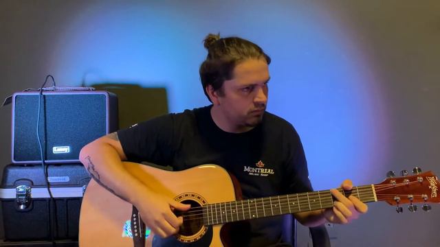 Amplificador Laney A solo + Violão Washuburn смотреть онлайн
